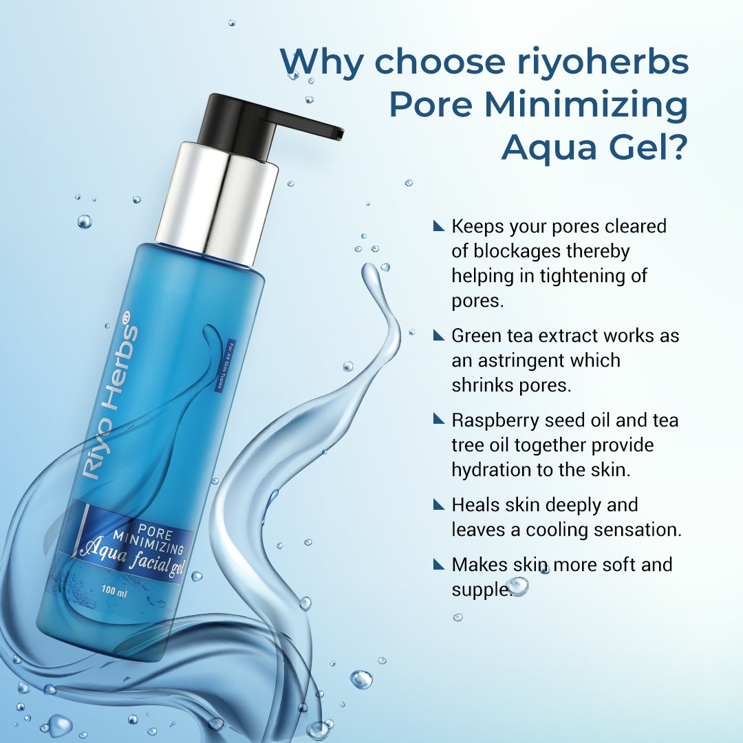 Riyo Herbs Pore Minimizing Aqua Gel - 100ml