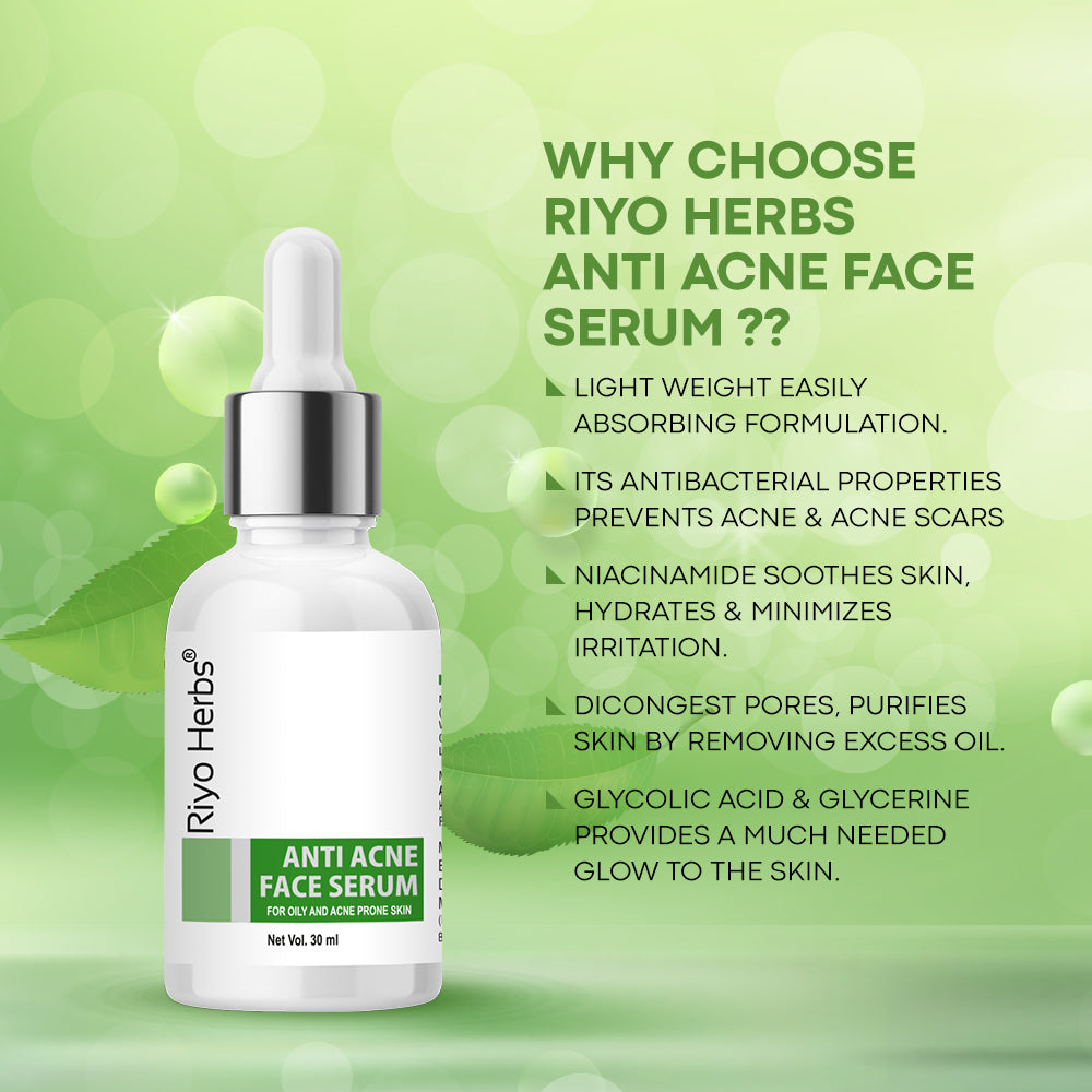 Riyo Herbs Anti Acne Face Serum - 30ml