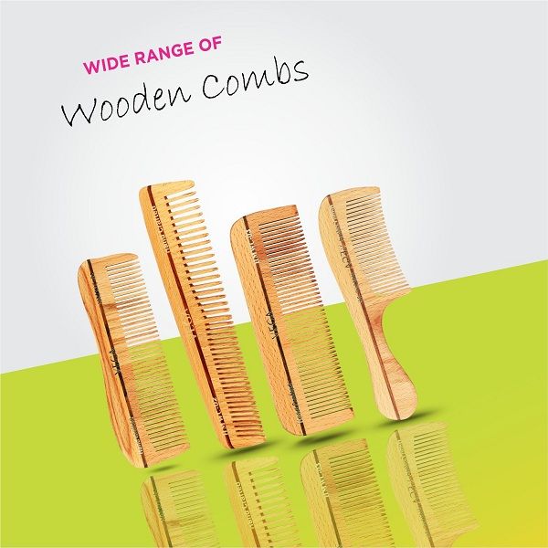 Vega Styling Wooden Comb - HMWC-01