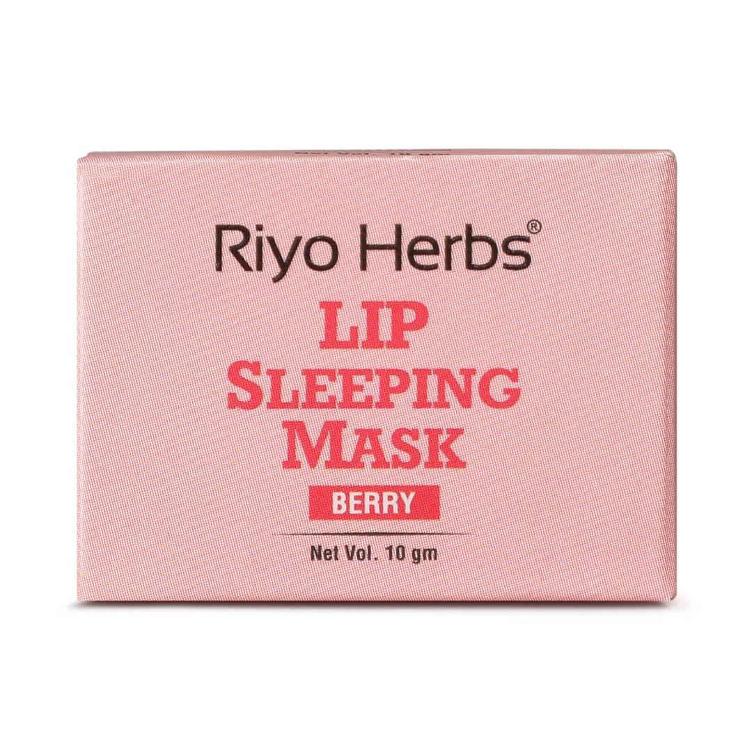 Riyo Herbs Lip Sleeping Mask (Berry) - 10gm