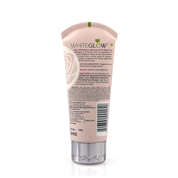 Lotus Herbals Whiteglow Advanced Pink Glow Face Masque