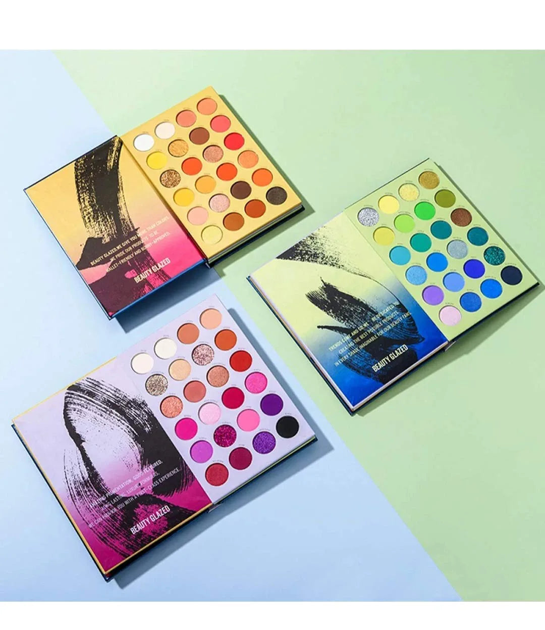 BEAUTY GLAZED Color Shades Book 72 Color Eyeshadow Palette