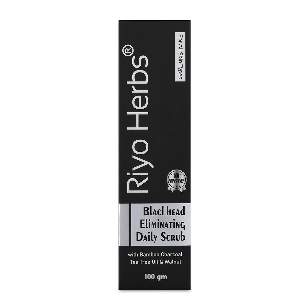 Riyo Herbs Blackhead Eliminating Scrub - 100gm