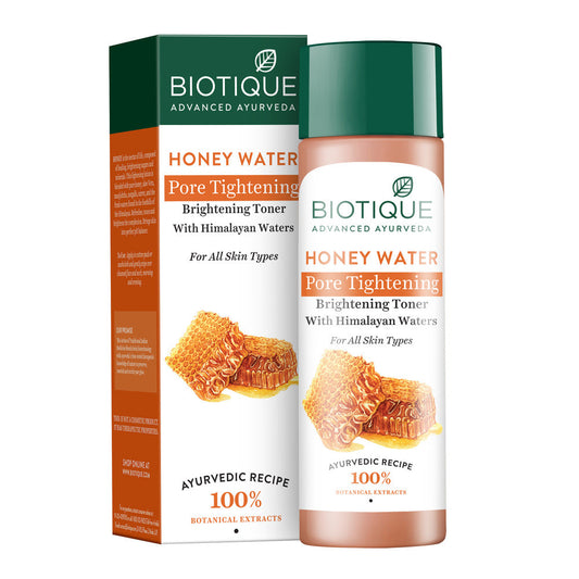 Biotique Honey Water Pore Tightening Brightening Toner 120ml