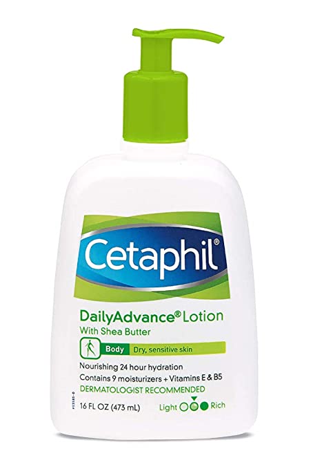 Cetaphil DailyAdvance Ultra Hydrating Lotion for Dry/Sensitive Skin 16 oz
