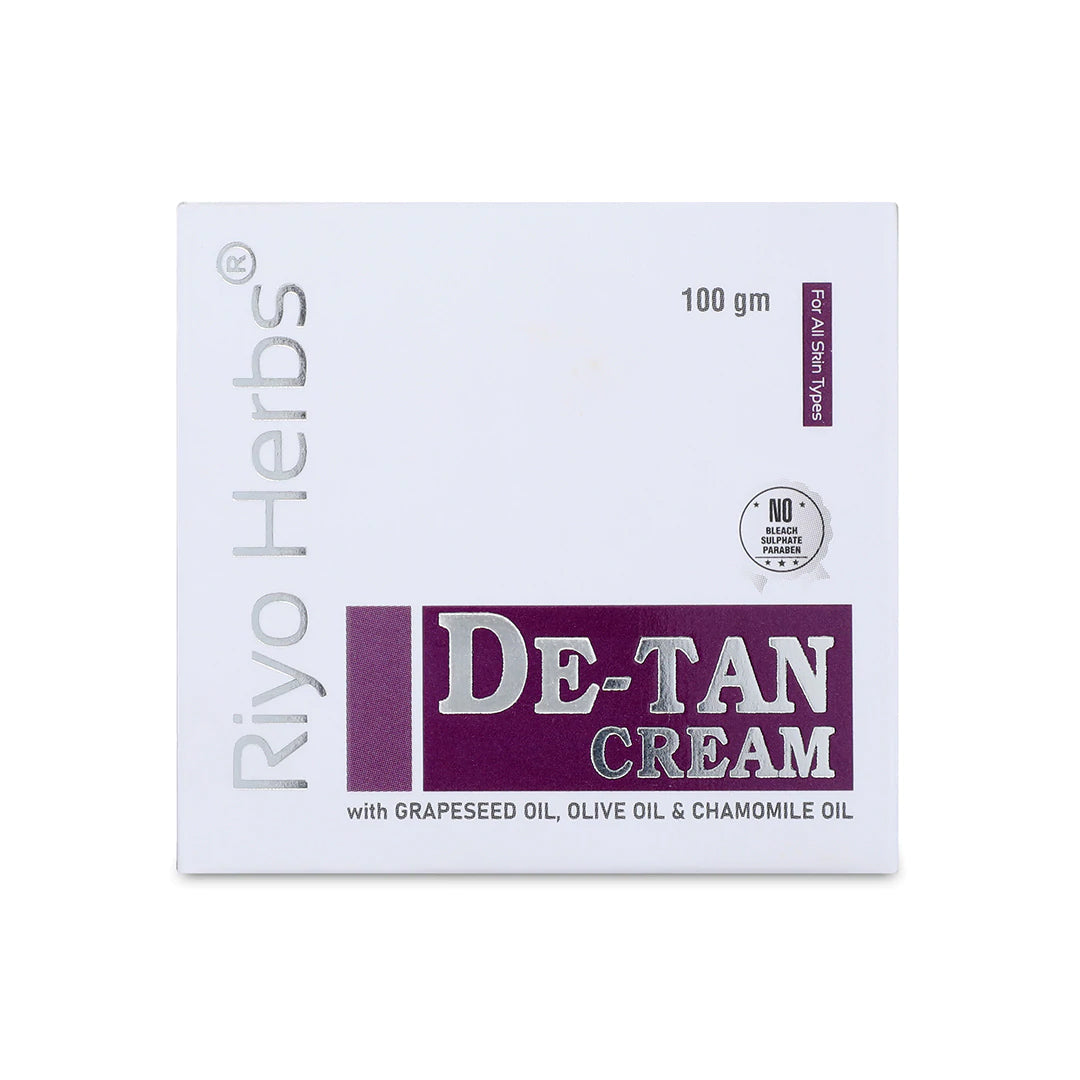 Riyo Herbs De-Tan Cream - 100gm