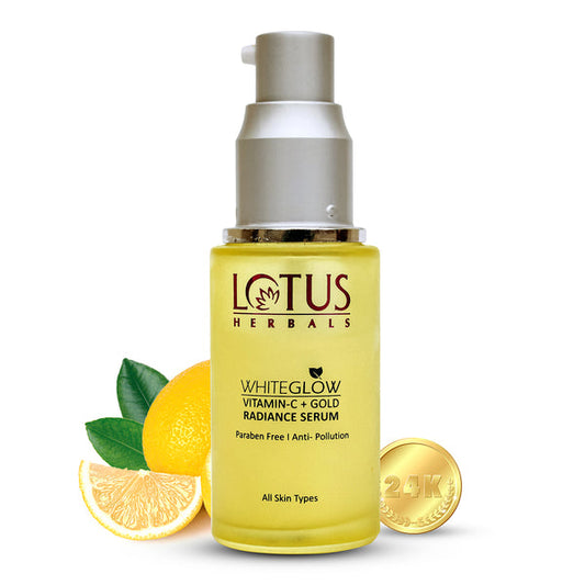 Lotus Herbals Whiteglow Vitamin-c + Gold Radiance Serum