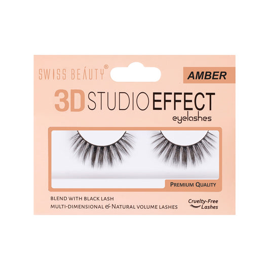 Swiss 3D Studio Effect Eyelashes AMBER