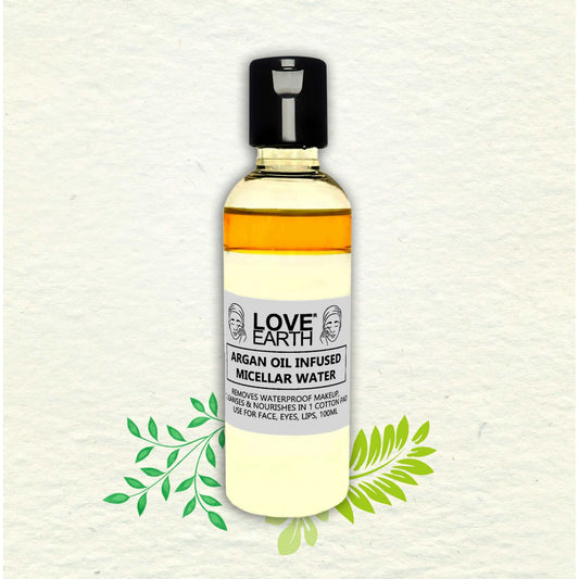 Love Earth Argan Oil Infused Micellar Water - 100ml