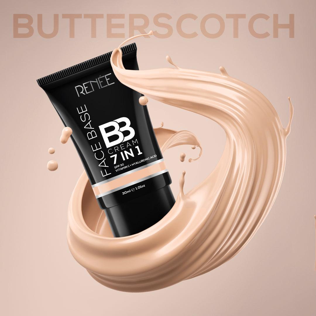 Renee Face Base BB Cream 7 In 1, 30ml - B01 Butterscotch