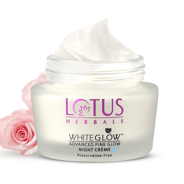 Lotus Herbals WhiteGlow Advanced Pink Glow Brightening Night Cream