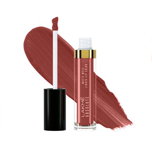 Lakmé Absolute Matte Melt Liquid Lip Color - Brown Tan