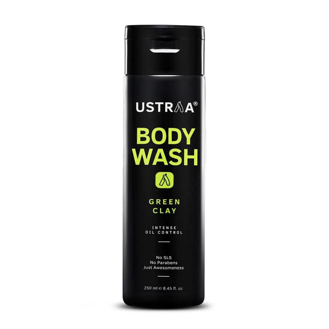 Ustra Body Wash - Green Clay - 250ml