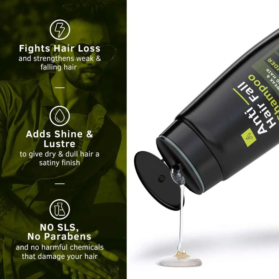 Ustra  Anti Hair Fall Shampoo with Apple Cider Vinegar - 250ml