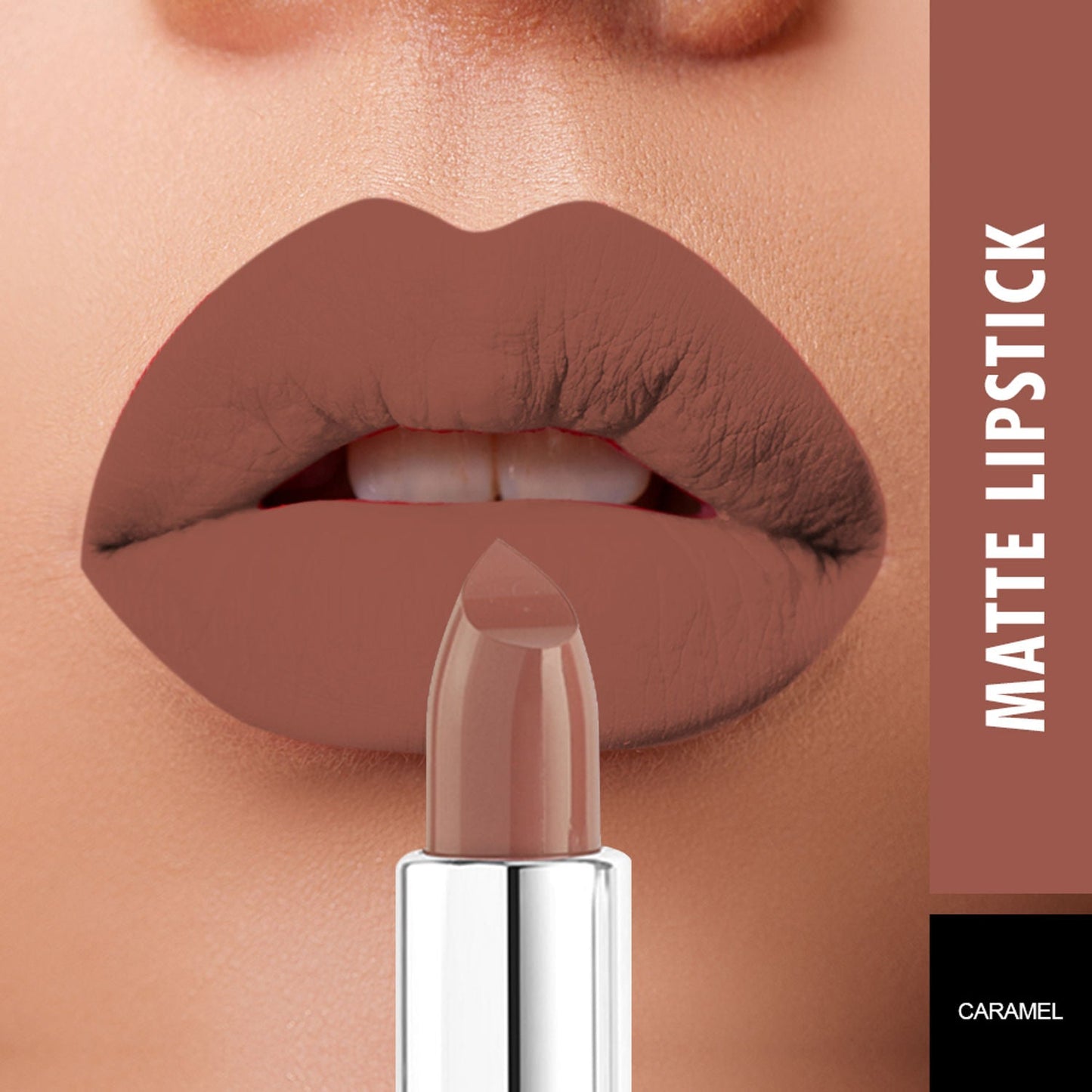 Swiss Beauty Pure Matte Lipstick CARAMEL