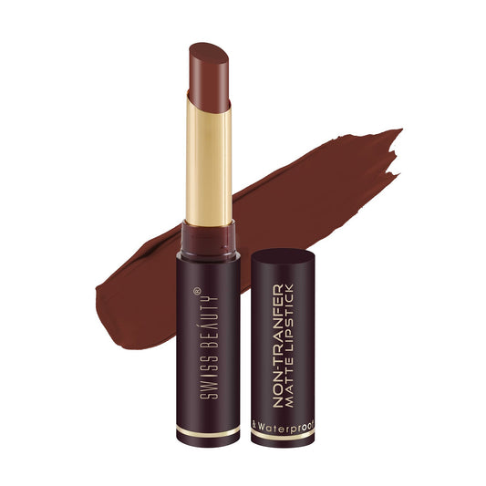 Swiss Beauty Non-transfer Matte Lipstick CHOCOLAVA