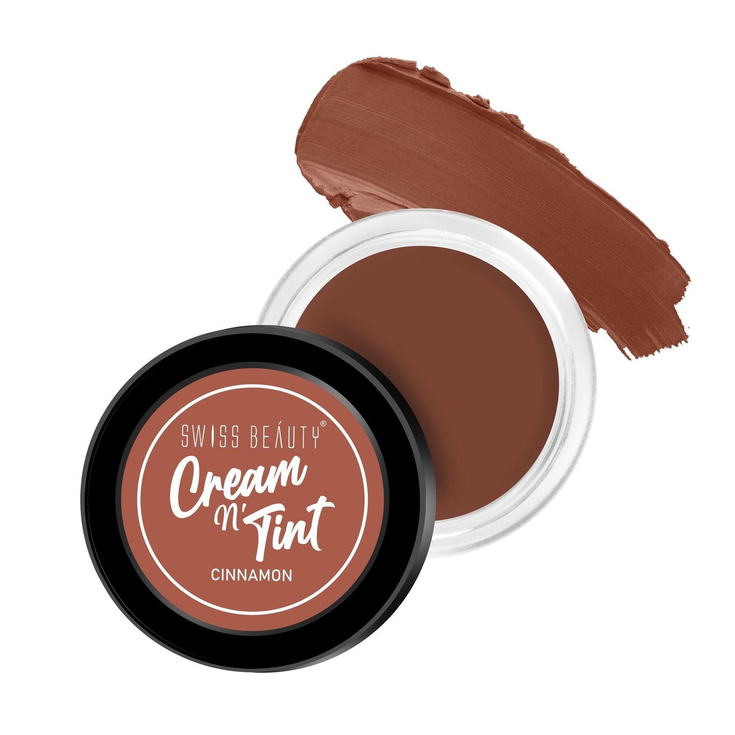 Swiss Beauty 3-in-1 Lip and Cheek Cream N' Tint CINNAMON