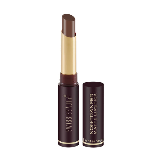 Swiss Beauty Non-transfer Matte Lipstick COFFEE