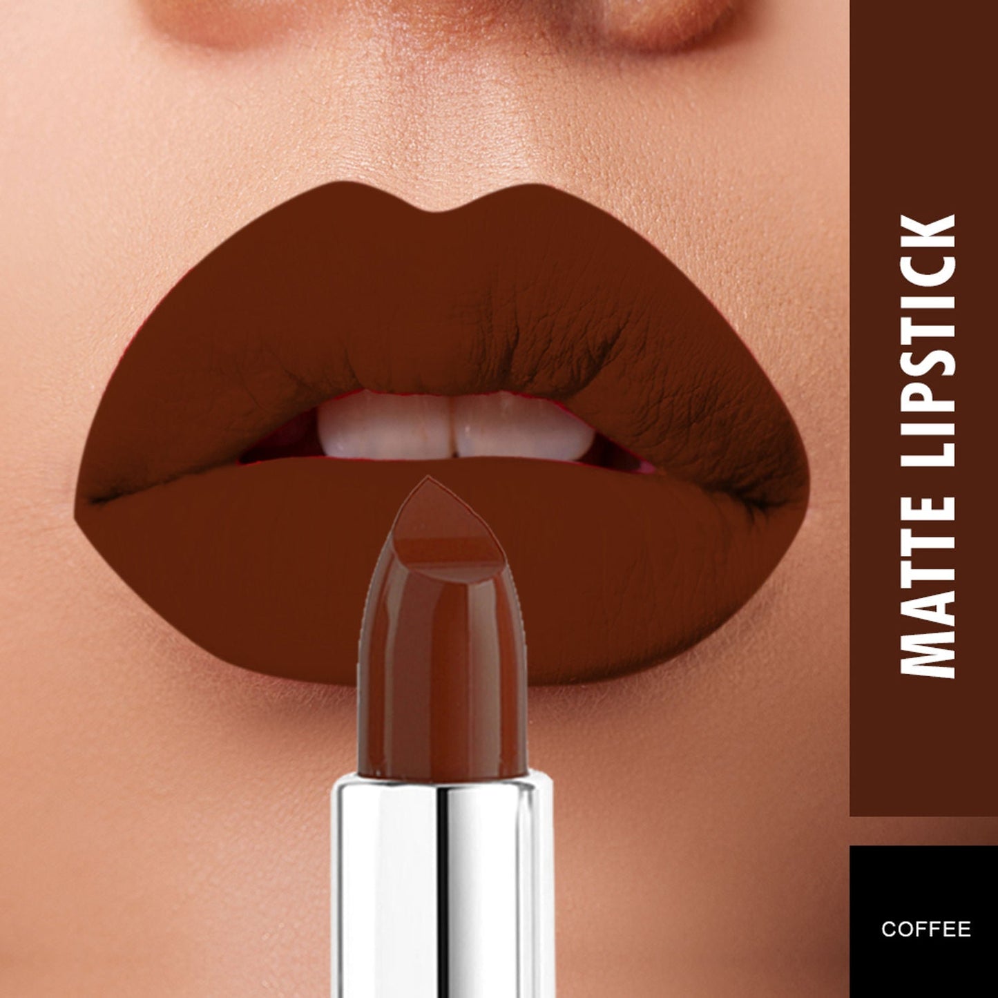 Swiss Beauty Pure Matte Lipstick COFFEE