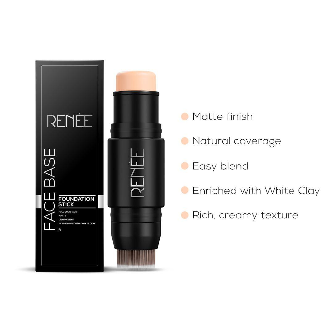 Renee Face Base Foundation Stick 8gm - Cappuccino