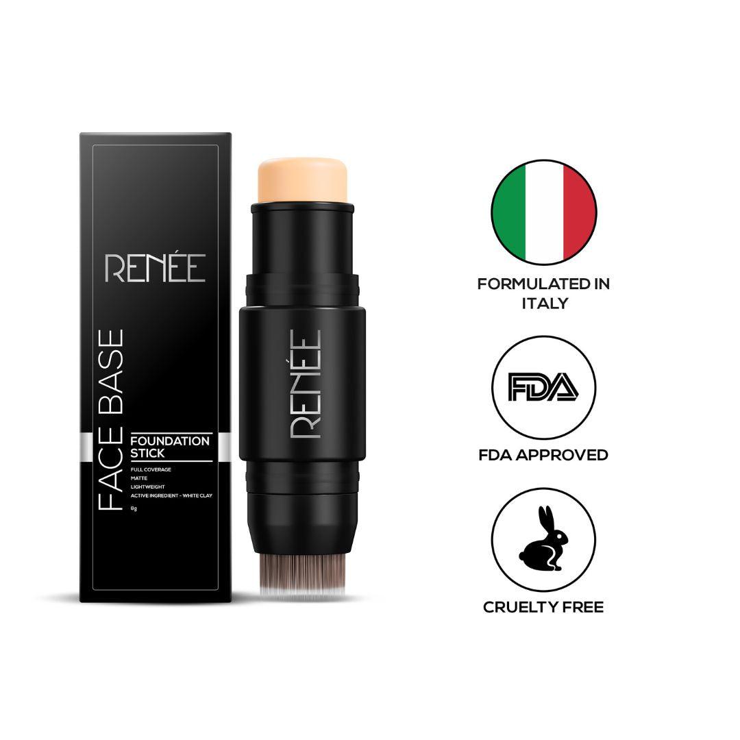 Renee Face Base Foundation Stick 8gm - Chai Tea