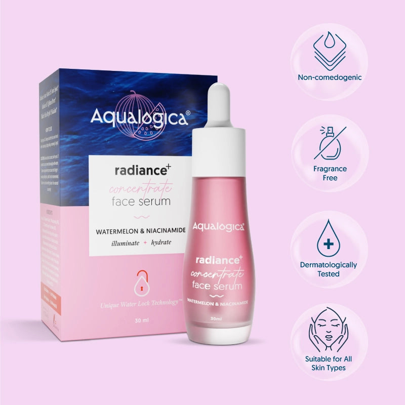 Aqualogica Radiance+ Concentrate Face Serum - 30ml