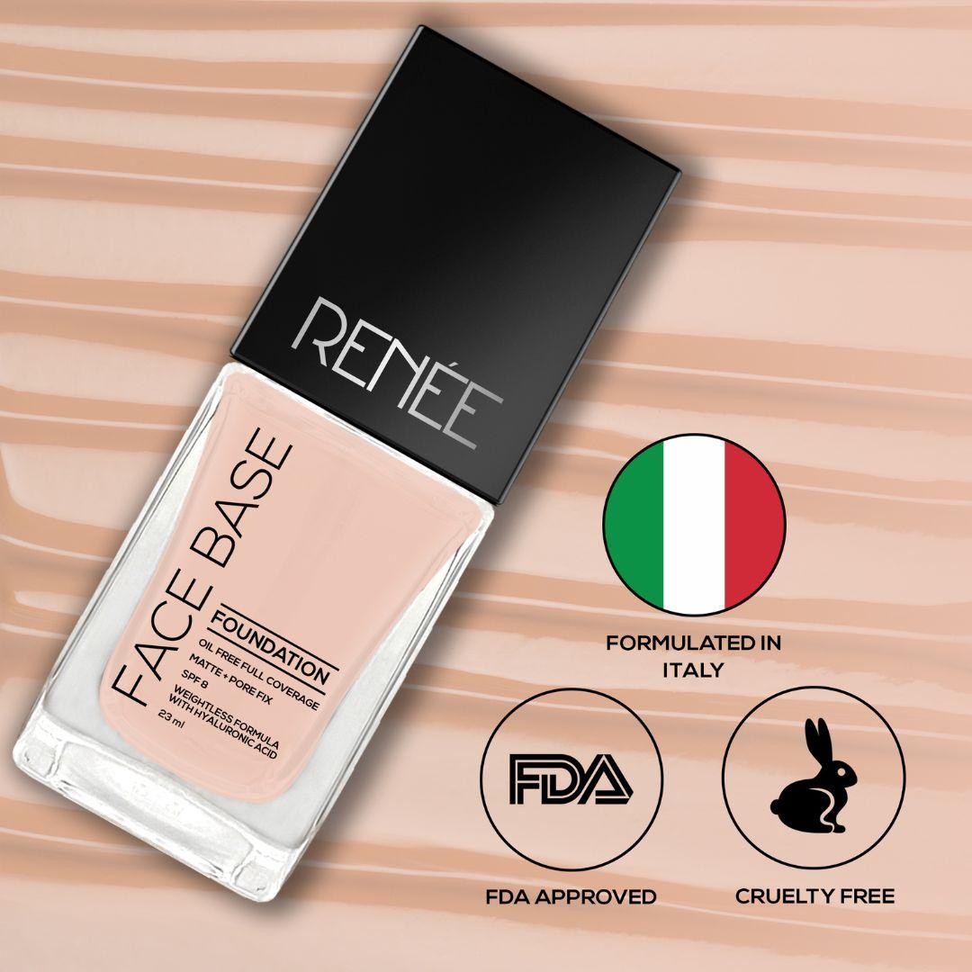 Renee Face Base Liquid Foundation 23ml - Creamy Latte