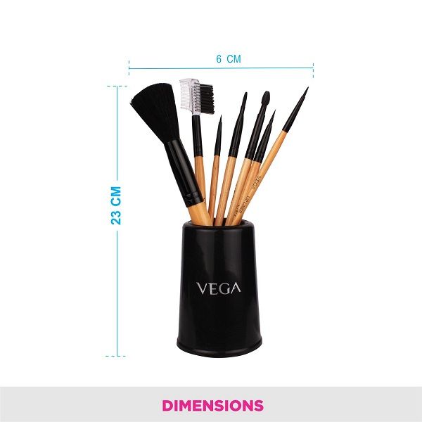 Vega Set of 7 Brushes - EVS-07