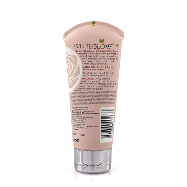 Lotus Herbals Whiteglow Advanced Pink Glow Exfoliator