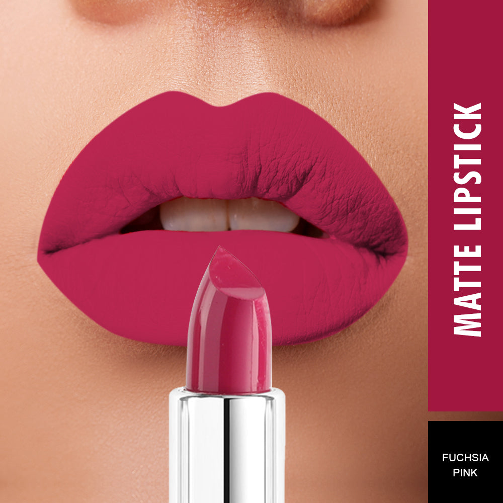 Swiss Beauty Pure Matte Lipstick FUCHSIA-PINK