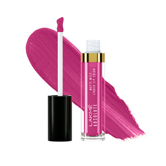 Lakmé Absolute Matte Melt Liquid Lip Color - Firey Pink