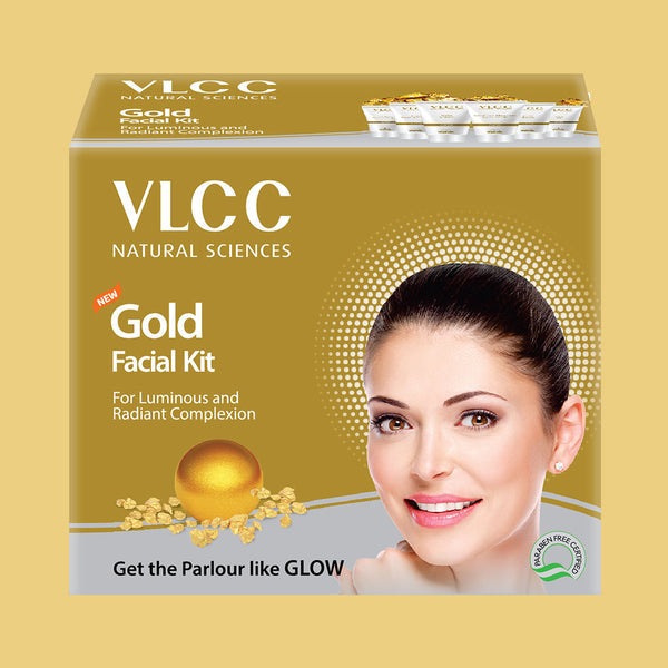 VLCC Gold Single Facial Kit - 60 gm