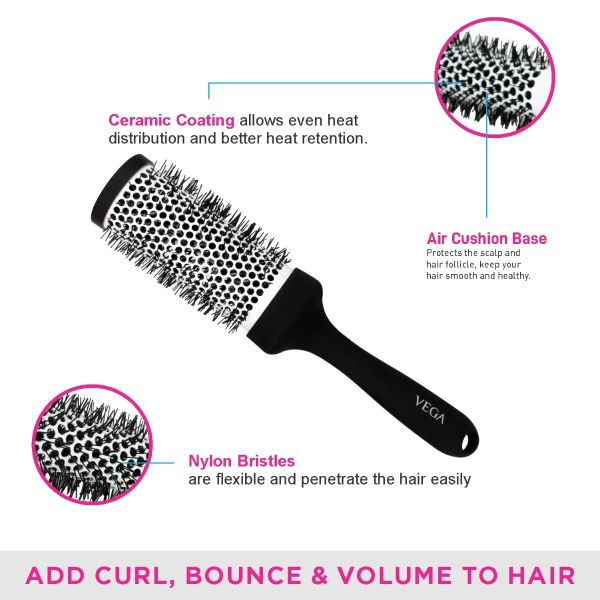 Vega Hot Curl Brush (Medium) - H2-PRM