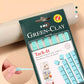 nail products white and green traceless adhesive jewelry glue polymer clay slices nail art