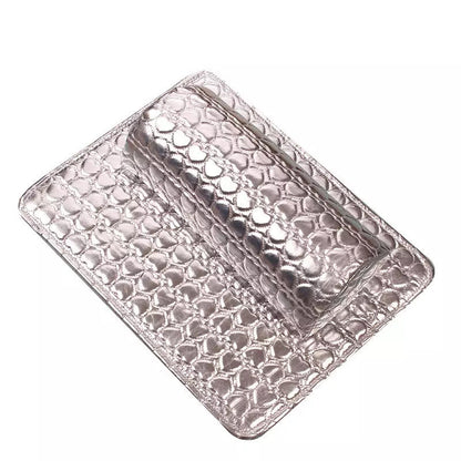 Full Set Professional Hand Cushion Holder Soft PU Leather Sponge Arm Rest Love Heart Design Nail Pillow Manicure Art Supplies
