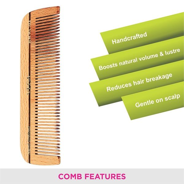 Vega Dressing Wooden Comb - HMWC-03