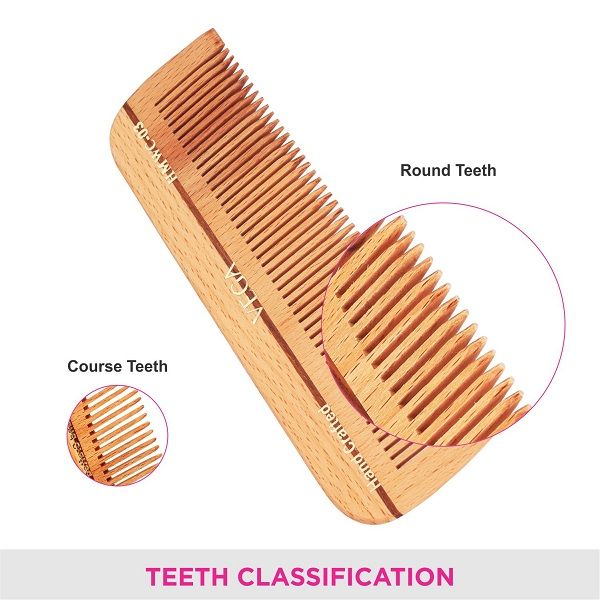 Vega Dressing Wooden Comb - HMWC-03