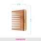 Vega Wide Tooth Wooden Comb - HMWC-05