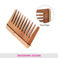 Vega Wide Tooth Wooden Comb - HMWC-05