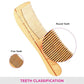 Vega Boutique Wooden Comb - HMWC-06
