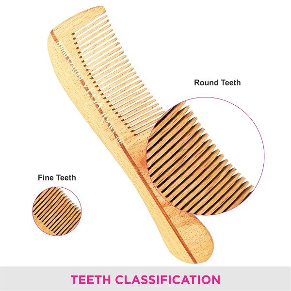 Vega Boutique Wooden Comb - HMWC-06