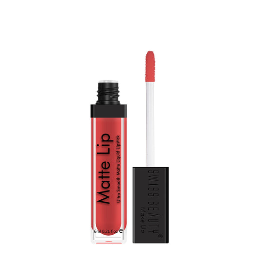 Swiss Beauty Matte Liquid Lipstick HOT-RED