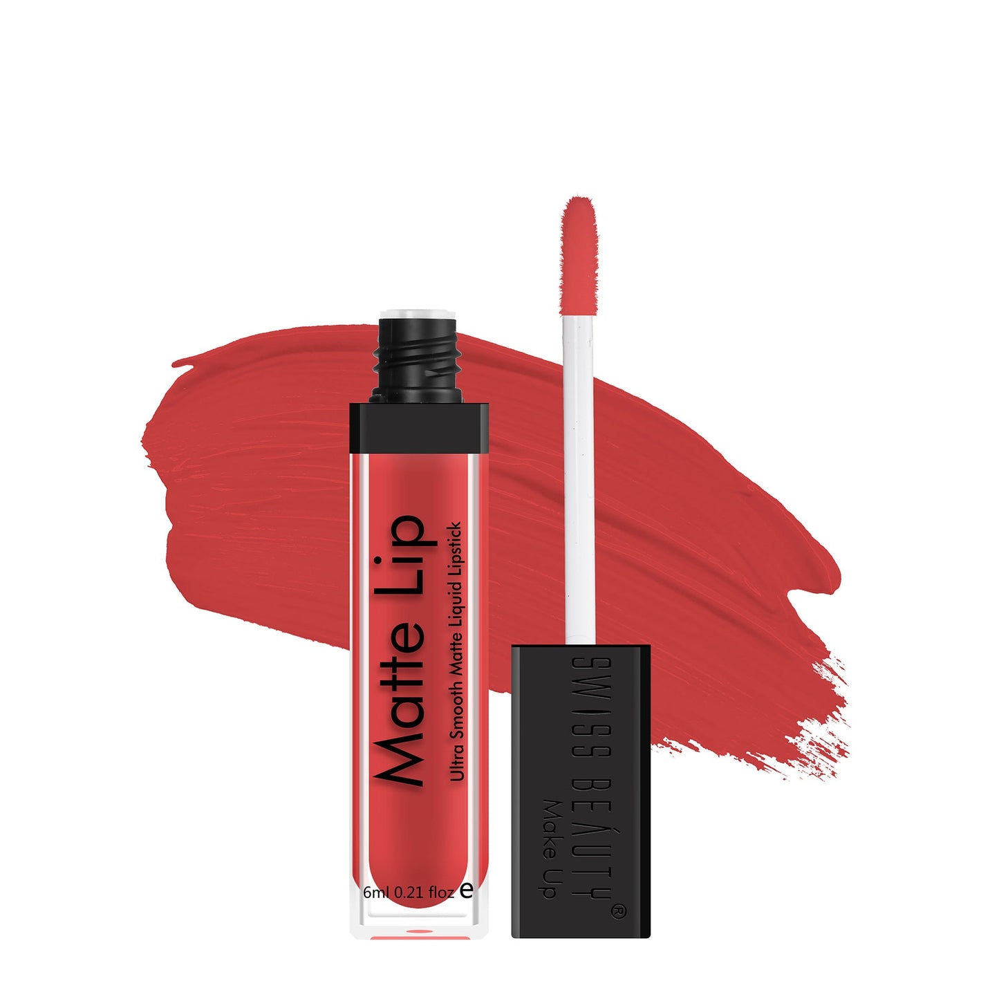 Swiss Beauty Matte Liquid Lipstick HOT-RED