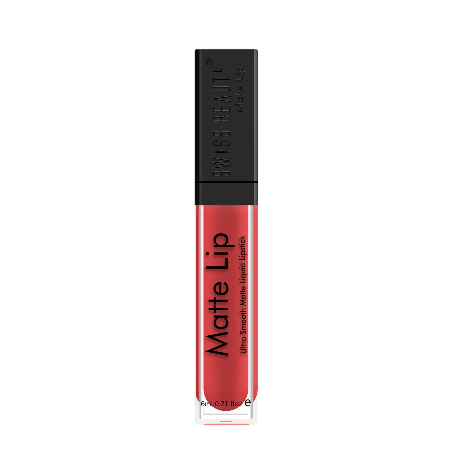 Swiss Beauty Matte Liquid Lipstick HOT-RED