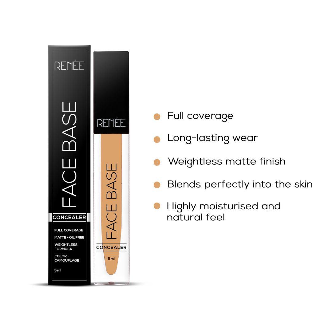 Renee Face Base Liquid Concealer 5ml - Honey