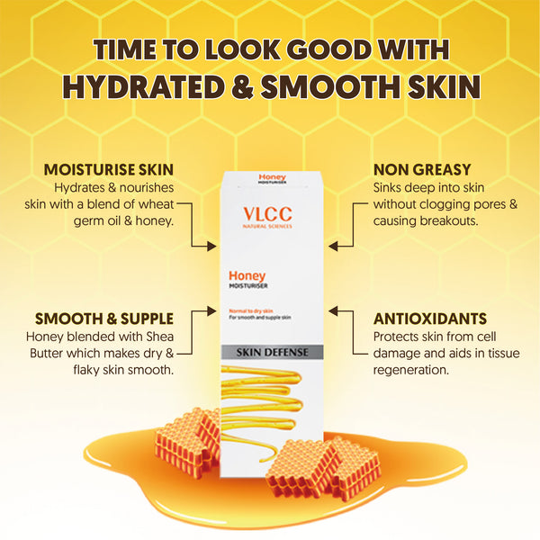 VLCC Honey Moisturiser - 100 ml