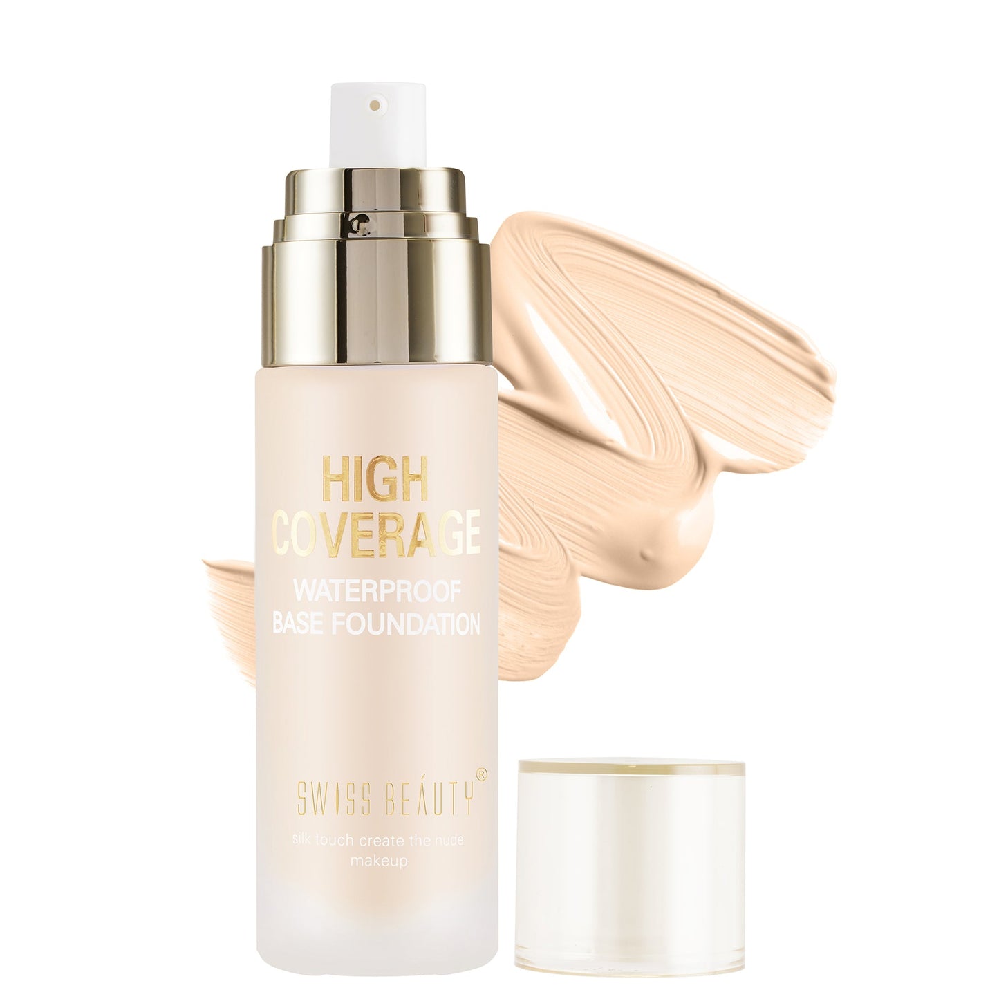 Swiss Beauty High Coverage Foundation NATURAL-BEIGE