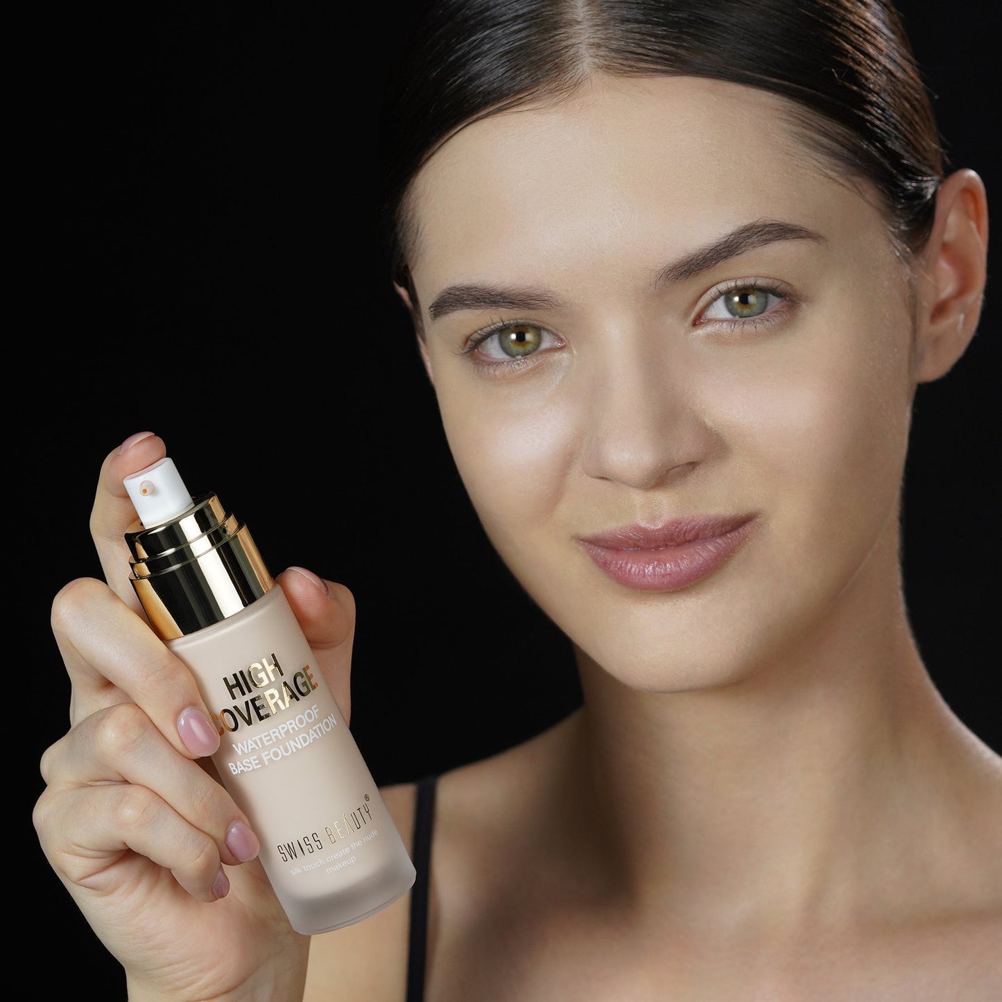 Swiss Beauty High Coverage Foundation NATURAL-NUDE