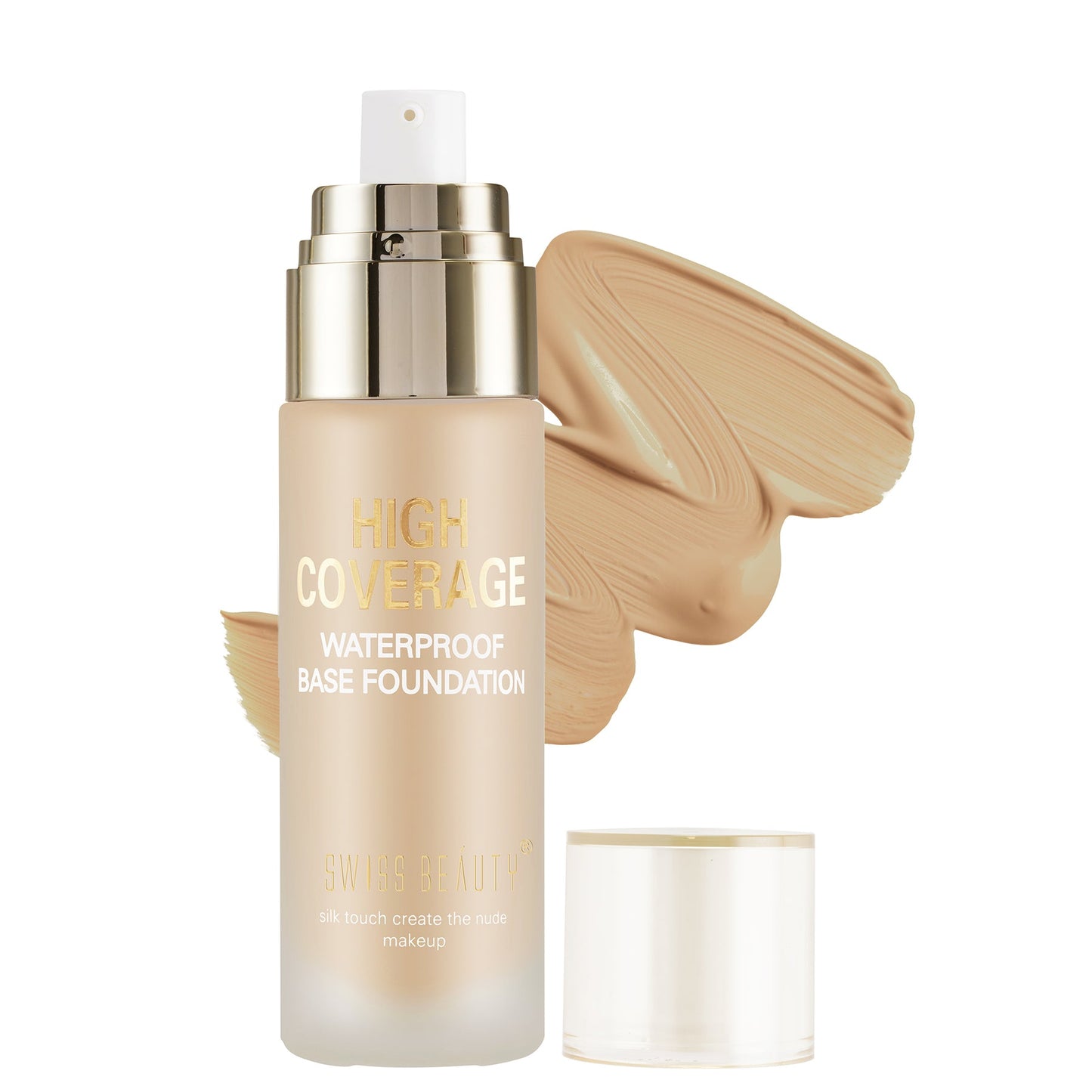 Swiss Beauty High Coverage Foundation NATURAL-NUDE