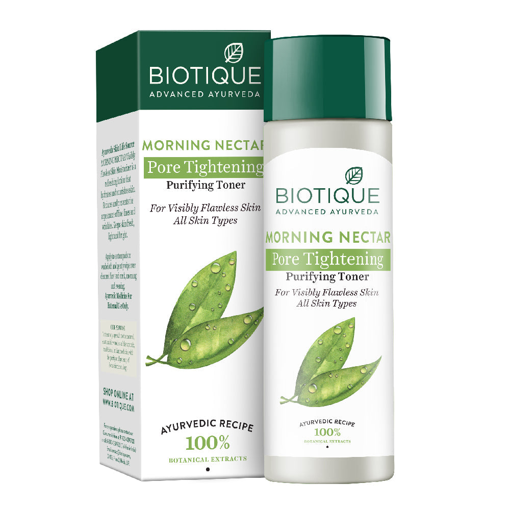Biotique Morning Nectar Pore Tightening Purifying Toner 120ml